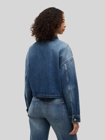 Tommy Hilfiger Regular Fit Jeansjacke aus reiner Baumwolle Bleu Melange 5