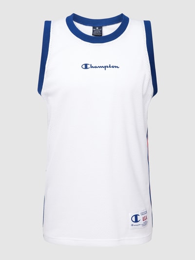 Champion Tanktop mit Label-Print Weiss 2