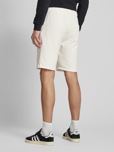 Dickies Regular fit sweatshorts met tunnelkoord, model 'MAPLETON' Ecru - 5