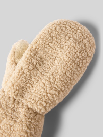 Only Handschuhe mit Teddyfell Modell 'THEA' Beige 3