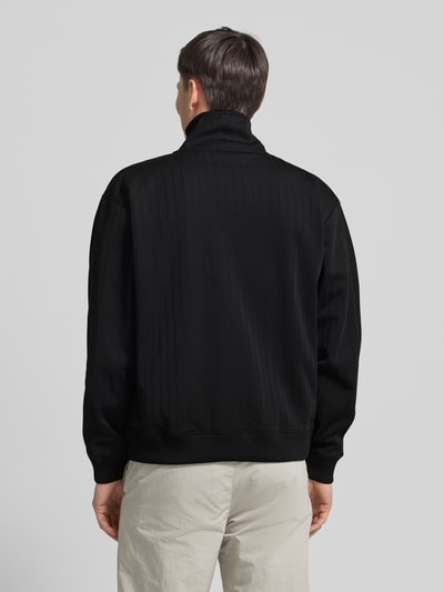 HUGO Regular Fit Sweatjacke aus Baumwoll-Mix Modell 'DAVRONTO' Black 5