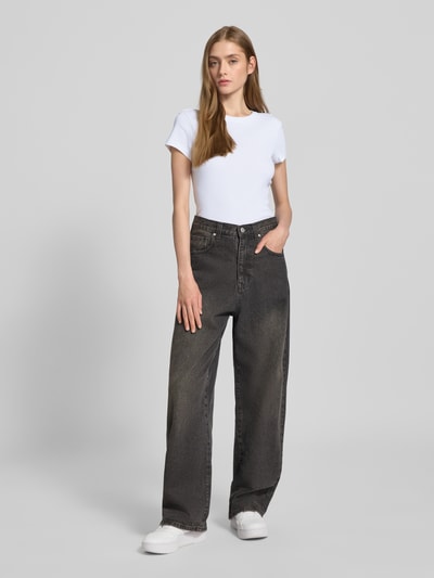 Review T-shirt z okrągłym dekoltem Biały 1