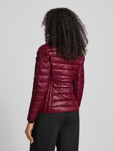 ARMANI EXCHANGE Kurtka puchowa o kroju shaped fit z kieszeniami zapinanymi na zamek błyskawiczny Bordowy 5