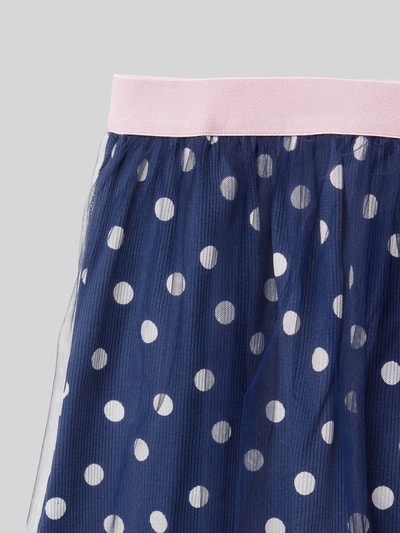 Blue Seven Rok met tule Blauw - 2