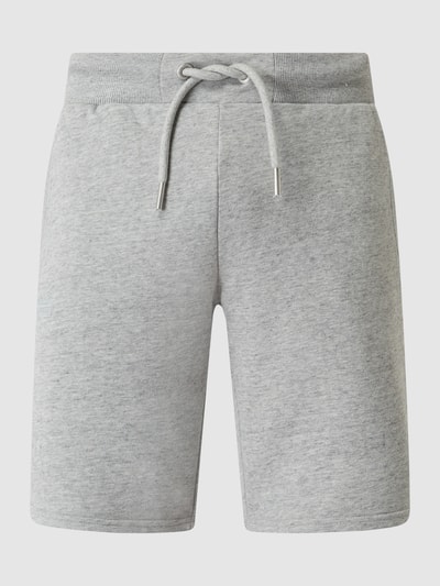 Superdry Sweatshorts met logo Middengrijs gemêleerd - 2