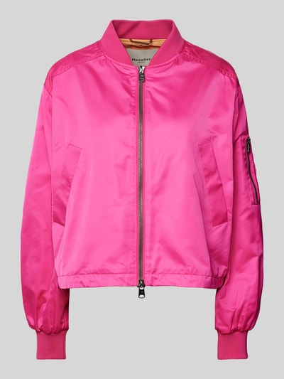Beaumont Amsterdam Bomberjacke mit Zweiwege-Reißverschluss Modell 'JODY' Pink 2
