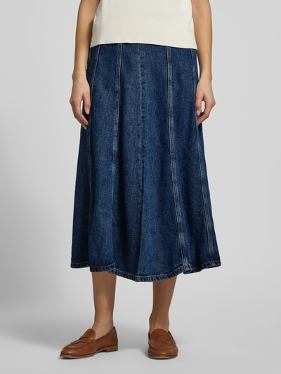 Tommy Hilfiger Uitlopende jeansrok van lyocell Jeansblauw - 4