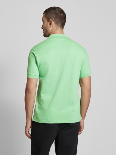 Lacoste Koszulka polo o kroju classic fit z aplikacją z logo Jabłkowozielony 5