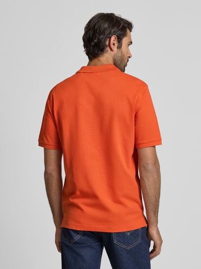 Gant Poloshirt met labelstitching Oranje - 5