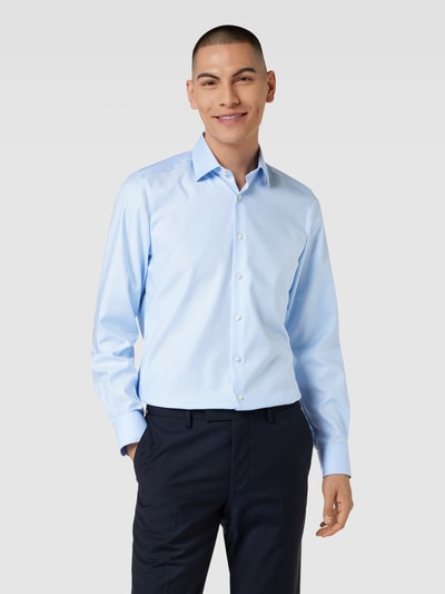 OLYMP Level Five Body Fit Business-Hemd mit Kentkragen Modell 'Taviano' Bleu 4