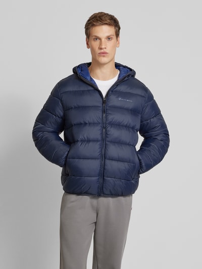 CHAMPION Steppjacke mit Label-Print Marine 4