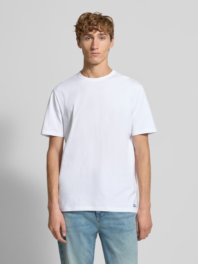 Hugo Blue Regular Fit T-Shirt Set im 2er-Pack Modell 'BLUE2_NAOLO' Weiss 4