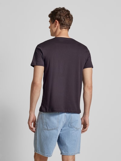 Alpha Industries T-Shirt mit Label-Print Dunkelgrau 5