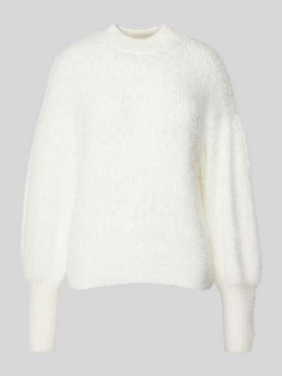 Guess Gebreide pullover met extra brede schouders, model 'KEYLA' Ecru - 2