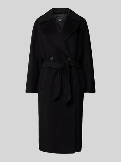 Weekend Max Mara Mantel mit Umlegekragen Modell 'RESINA' Black 1