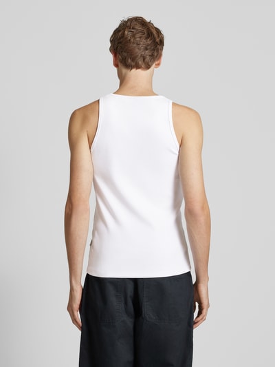 Jack & Jones Tanktop mit Label-Detail Modell 'JORIS' Weiss 5