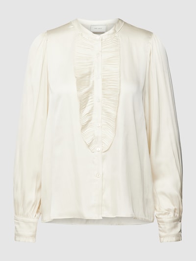 Neo Noir Blouse van satijn, model 'Zola' Offwhite - 2