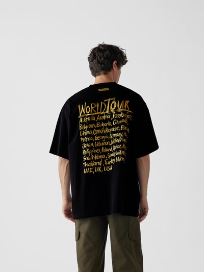 VETEMENTS Oversized T-Shirt mit Prints Black 5