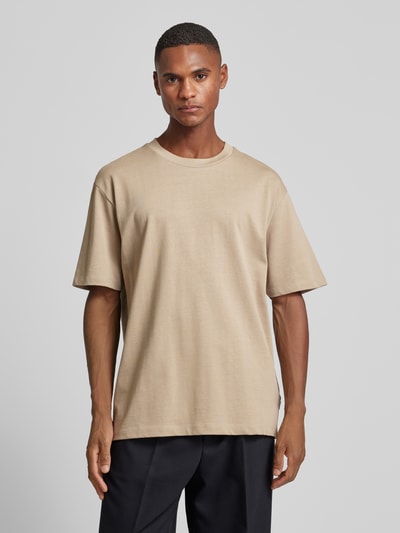 Lindbergh T-Shirt mit Rundhalsausschnitt Beige 4