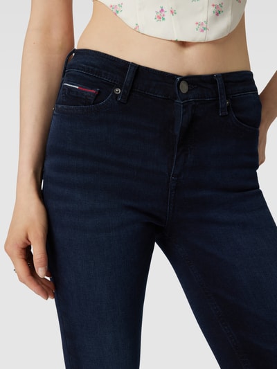 Tommy Jeans Skinny fit jeans in 5-pocketmodel, model 'NORA' Donkerblauw - 3