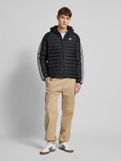 adidas Originals Steppjacke mit Kapuze Black 1