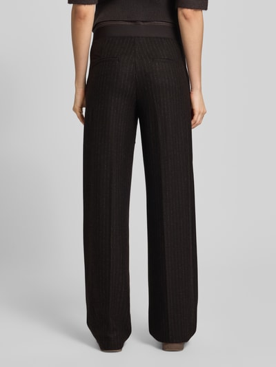 Cambio Spodnie materiałowe z elastycznym pasem model ‘EVA’ Antracytowy 5