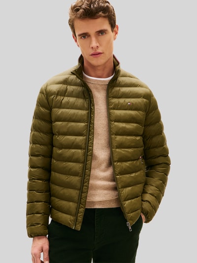 Tommy Hilfiger Regular fit gewatteerd jack met gestikt logo Groen - 4