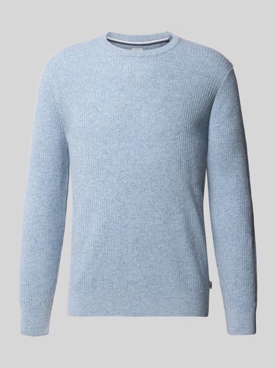 Brax Pullover aus Woll-Kaschmir-Mix Modell 'Rick' Hellblau 1
