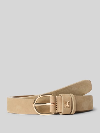 Tommy Hilfiger Gürtel aus echtem Rindsleder Modell 'EFFORTLESS 2.5' Beige 1