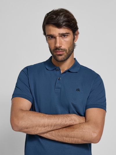 LERROS Poloshirt met labelstitching Blauw - 3