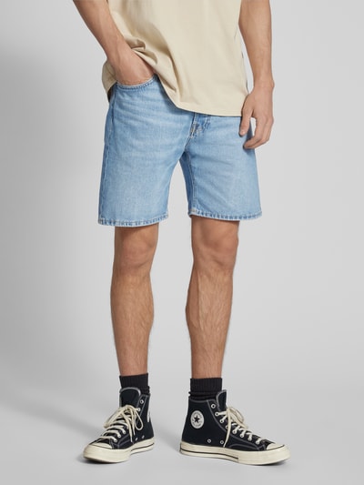 Jack & Jones Korte regular fit jeans in 5-pocketmodel, model 'CHRIS' Lichtblauw - 4