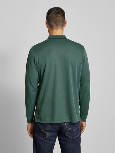 RAGMAN Regular fit poloshirt met borstzak Groen - 5