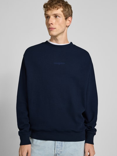 Tommy Jeans Regular fit sweatshirt van puur katoen Marineblauw - 3