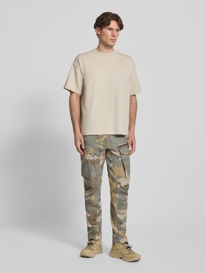 G-Star RAW Tapered cargobroek van puur katoen Grafiet - 1