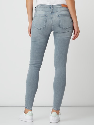 Review Jeansy o kroju skinny fit z dodatkiem streczu model ‘Minnie’ Jasnoszary 5