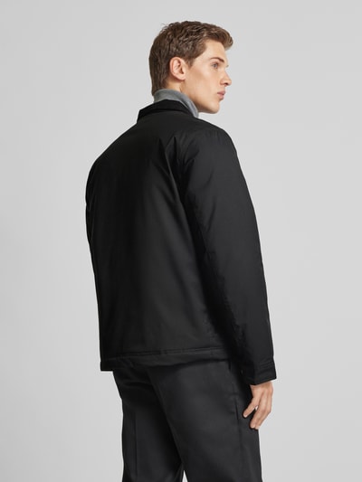 Dickies Jacke mit Kentkragen Modell 'CORDUROY' Black 5