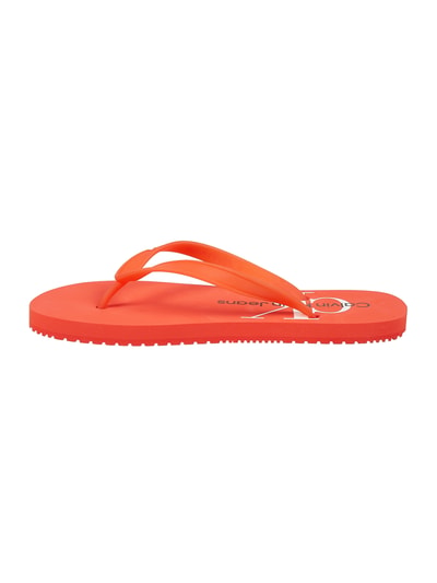 Calvin Klein Jeans Teenslippers met logo  Rood - 3