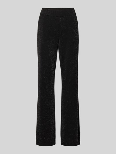 Christian Berg Woman Flared stoffen broek met elastische band Zwart - 2