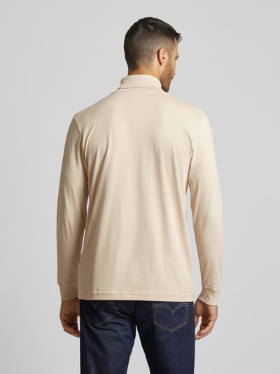 RAGMAN Longsleeve mit Rollkragen Beige 5