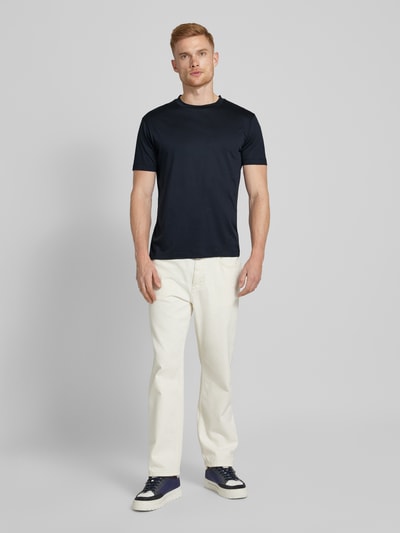 Emporio Armani T-Shirt mit Rundhalsausschnitt Marine 1