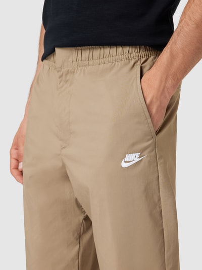 Nike Sweatpants met merkstitching Rietgroen - 3