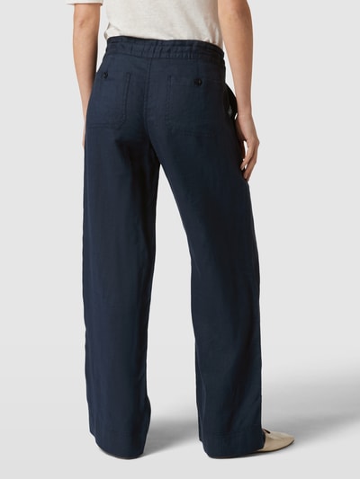 Lauren Ralph Lauren Stoffhose mit elastischem Bund Marine 5