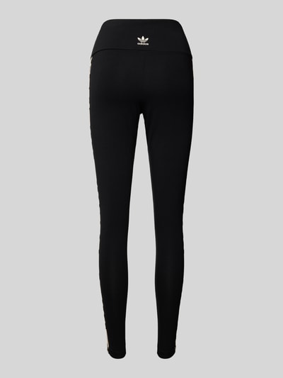 adidas Originals Super Skinny Fit Leggings mit Kontraststreifen Black 3