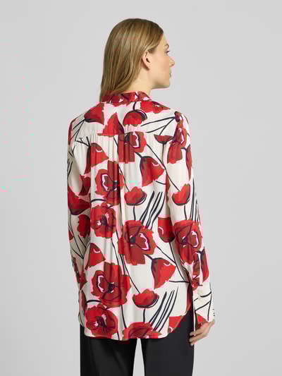 ETERNA Overhemdblouse met knoopsluiting Rood - 5