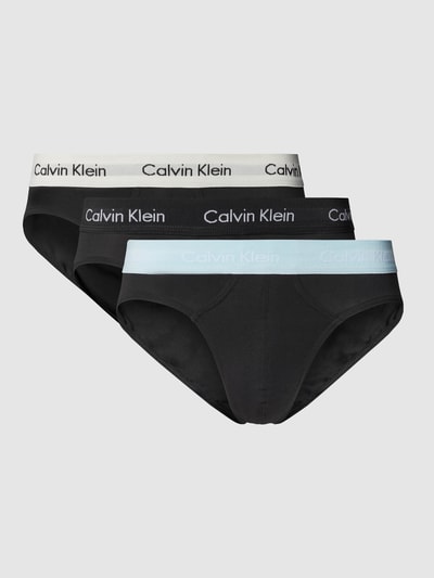 Calvin Klein Underwear Slip met logoband in set van 3 stuks Zwart - 2