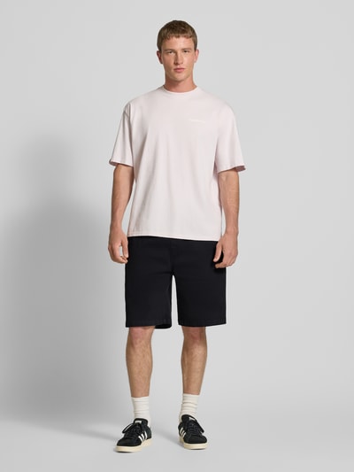 Carhartt Work In Progress Szorty z elastycznym pasem model ‘Floyde’ Czarny 1