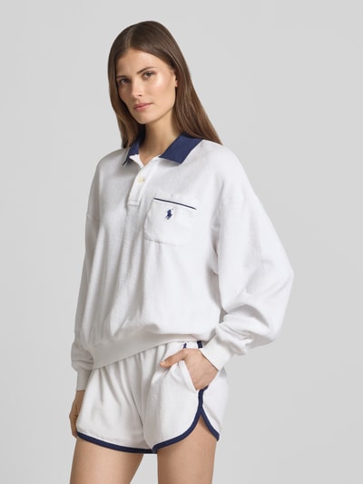Polo Ralph Lauren regular fit poloshirt van katoenmix Wit - 4
