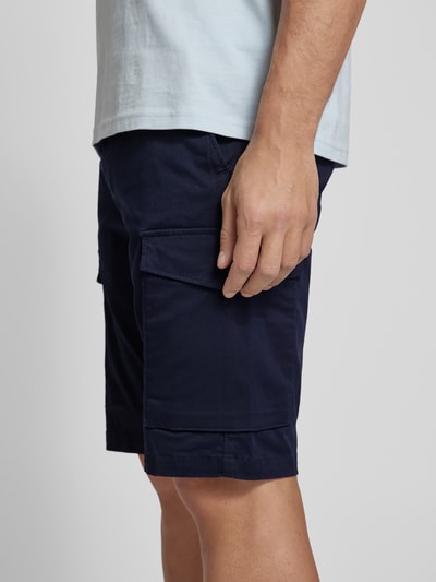 Tommy Hilfiger Cargoshorts mit aufgesetzten Taschen Modell 'JOHN' Dunkelblau 3