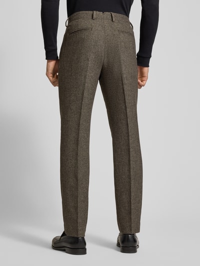 SELECTED HOMME Slim fit pantalon met wol, model 'REED' Middenbruin - 5