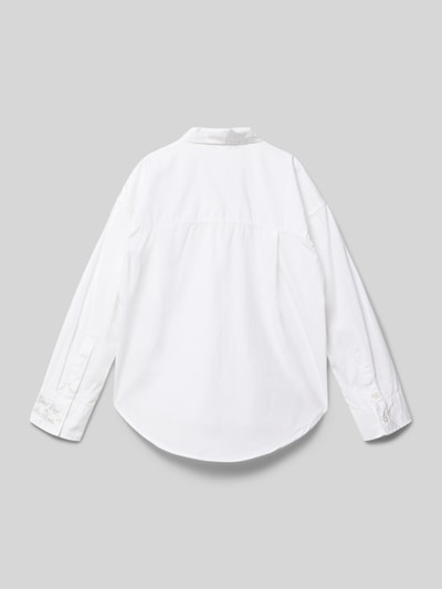 Garcia Bluzka koszulowa z listwą guzikową Złamany biały 3